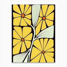 Henri Matisse Yellow Flowers 6 Canvas Print