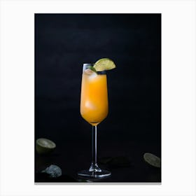 Orange Juice Cocktail Canvas Print