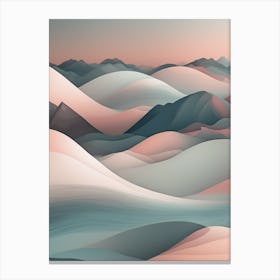 Abstract Landscape 2 Canvas Print