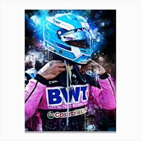 Pierre Gasly Canvas Print