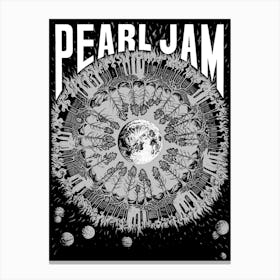 Pearl Jam 1 Canvas Print