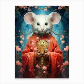 Chinese Rat Canvas Print