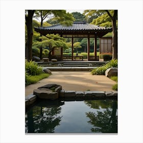 Japanese Garden 4 Canvas Print