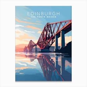 Edinburgh Forth Rail Bridge Canvas Print