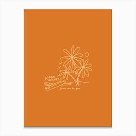 Warm Wishes  - Tropicool Studio Canvas Print