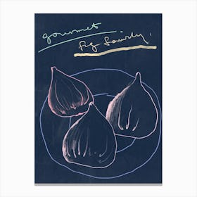 Three figs Canvas Print