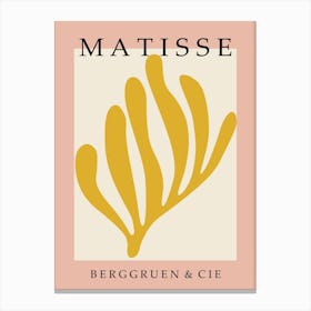 Matisse Minimal Cutout 19 Canvas Print