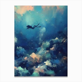 Scuba Diving Canvas Print