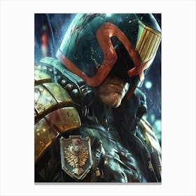 Judge Dredd Canvas Print