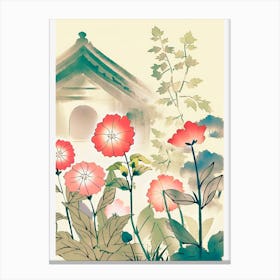 Flower Garden Canvas Print