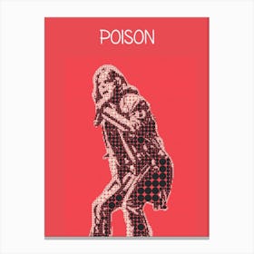 Poison Alice Cooper Canvas Print