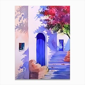 Blue Door 4 Canvas Print