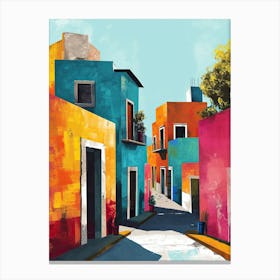 San Miguel Serenity: Tranquil Allure, Mexico Canvas Print