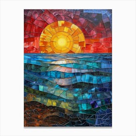 Sunset By Daniel Mccallum Canvas Print