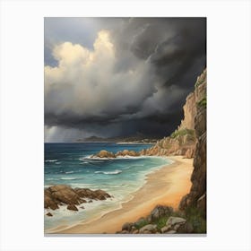 Stormy Sea.24 Canvas Print