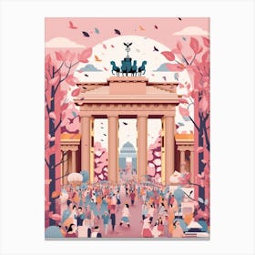 The Brandenburg Gate Berlin, Germany Canvas Print