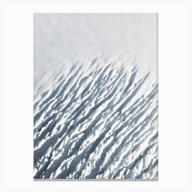 Glacial Crevasses Canvas Print
