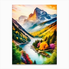 Switzerland 14 Canvas Print