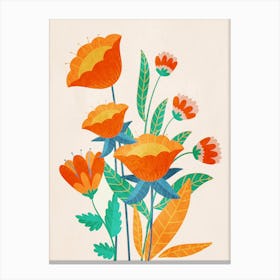 Summer Flowers III Canvas Print