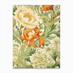 Floral Wallpaper 121 Canvas Print