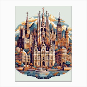 Barcelona 5 Canvas Print