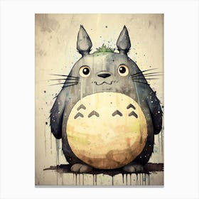 Totoro 1 Canvas Print