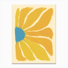 Yellow Daisy Canvas Print