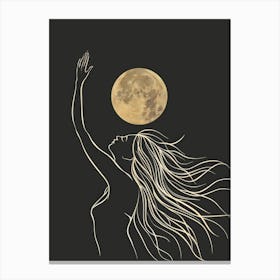 Full Moon 5 Canvas Print