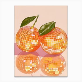 Two Oranges Canvas Print Canvas Print