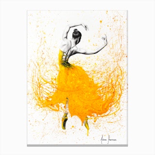 Daisy Dance Canvas Print