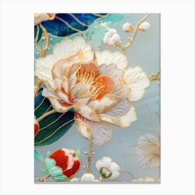 Chinese Silk Embroidery 7 Canvas Print