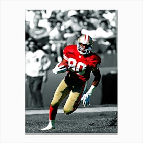 Jerry Rice San Francisco 2 Canvas Print