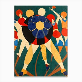 'The Dancers' Canvas Print