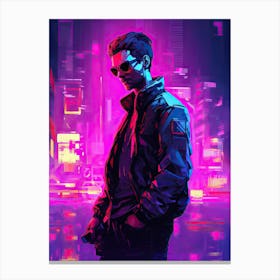 Neon art 2 Canvas Print