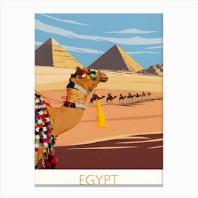 Egypt Poster Canvas Print