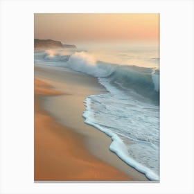 Sunrise At The Beach Canvas Print