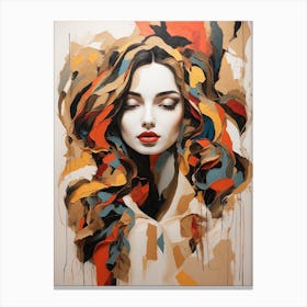 Beautiful Woman Canvas Print