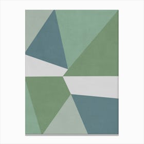 Geometric Triangles - GC02 Canvas Print