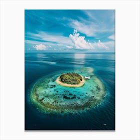 Island In The Middle Of The Ocean 8 Canvas Print