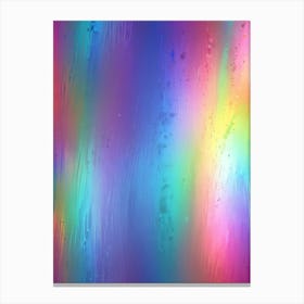 Abstract Rainbow Background 1 Canvas Print