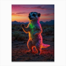 Meerkat 16 Canvas Print