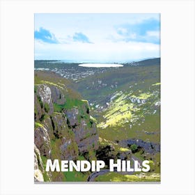 Mendip Hills, AONB, Area of Outstanding Natural Beauty, National Park, Nature, Countryside, Wall Print, Canvas Print