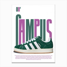 Adidas Campus Canvas Print