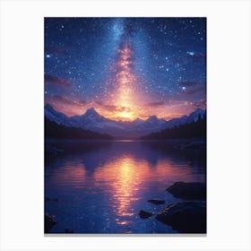 Starry Night 133 Canvas Print