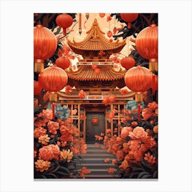 Chinese New Year Decorations 15 Canvas Print