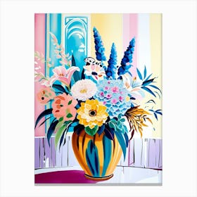 Flowers In A Vase 22 Canvas Print