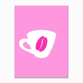 Coffee Cup Icon Canvas Print