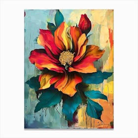 Flower Painting 6 Canvas Print