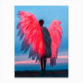 "Radiant Wings" 1 Canvas Print