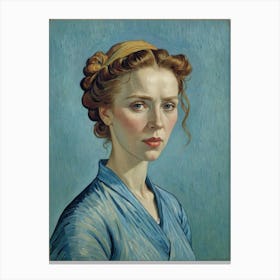 Portrait Of A Woman Canvas Print